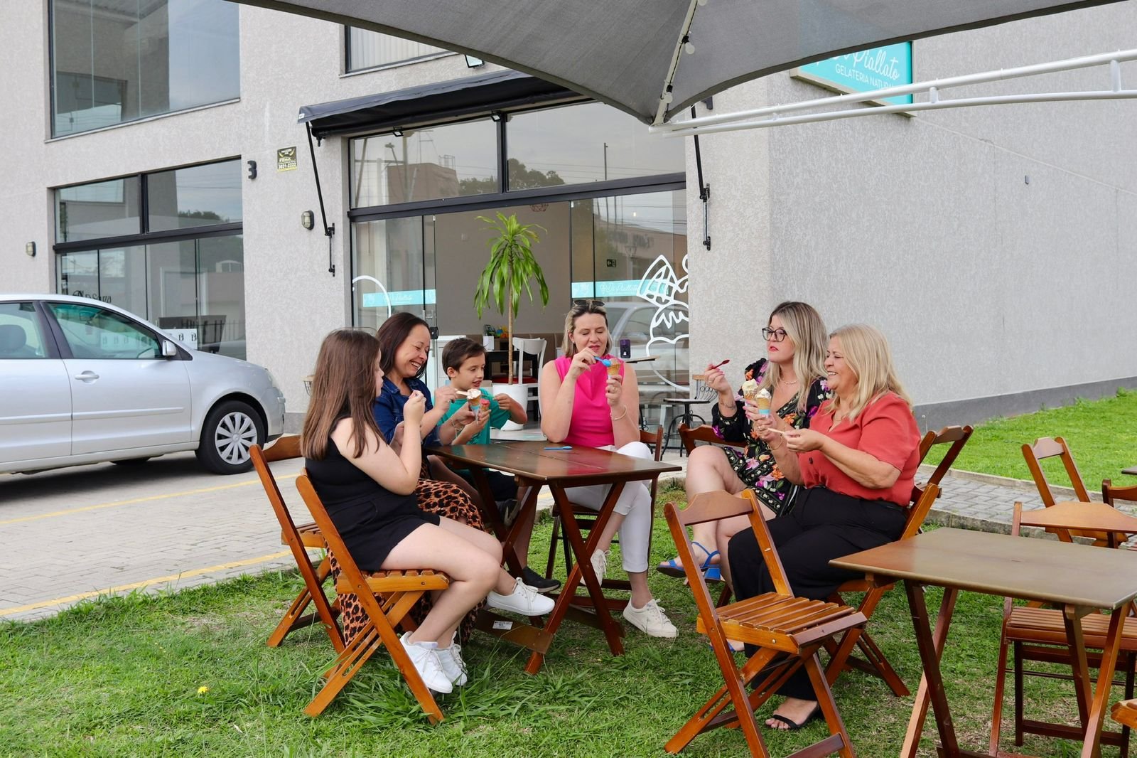 Gelato artesanal e momento gastronômico no litoral paranaense